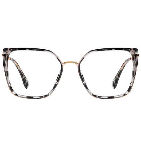 Square Ivory Tortoiseshell