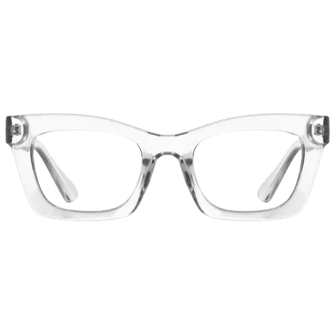 Cat-eye Clear Eyeglasses