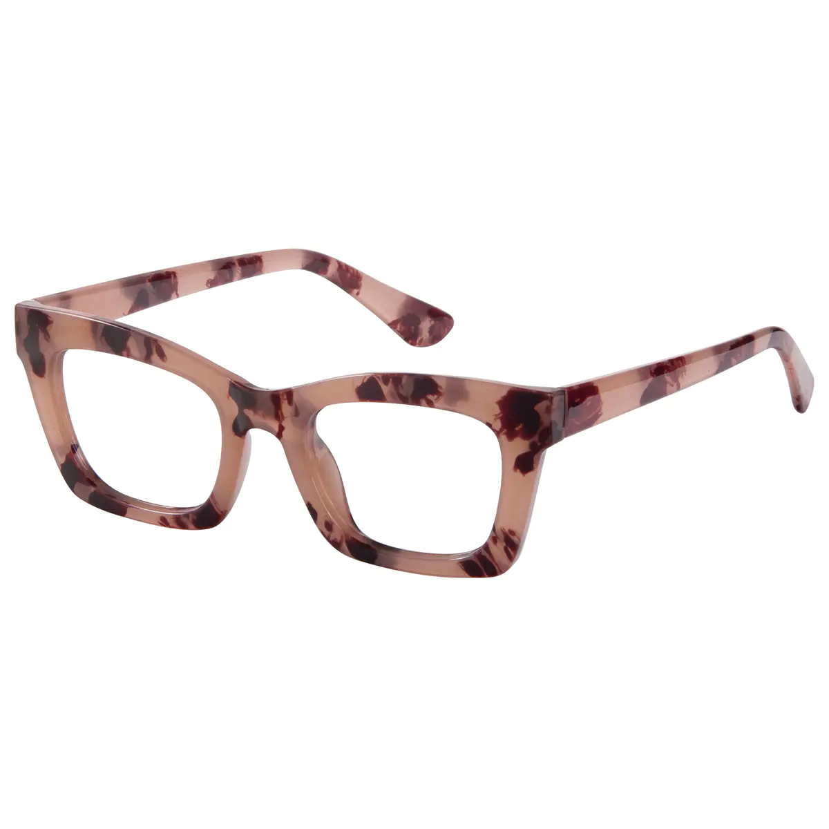 Cat-eye Ruby Tortoiseshell Eyeglasses