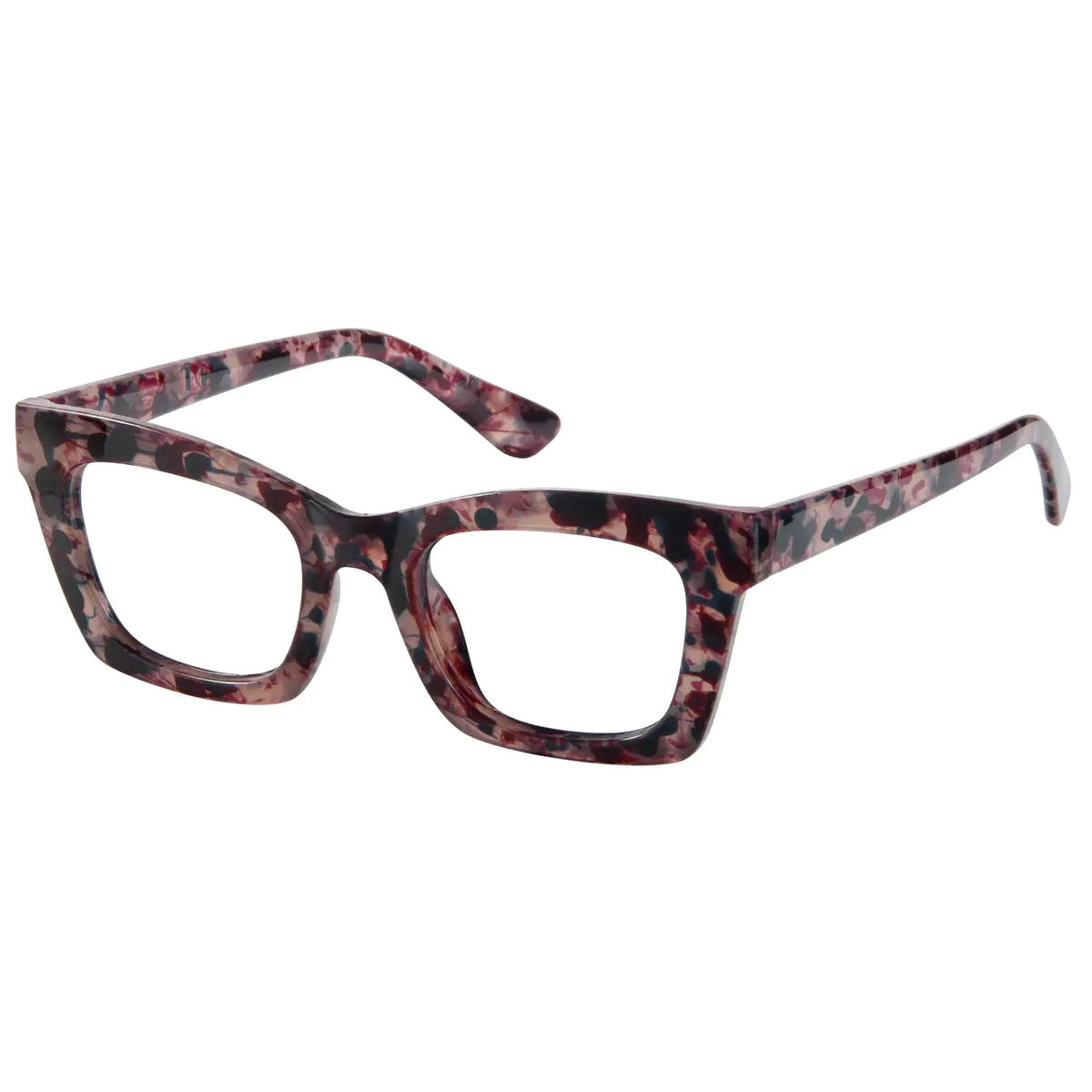 Cat-eye Dark Tortoiseshell Eyeglasses