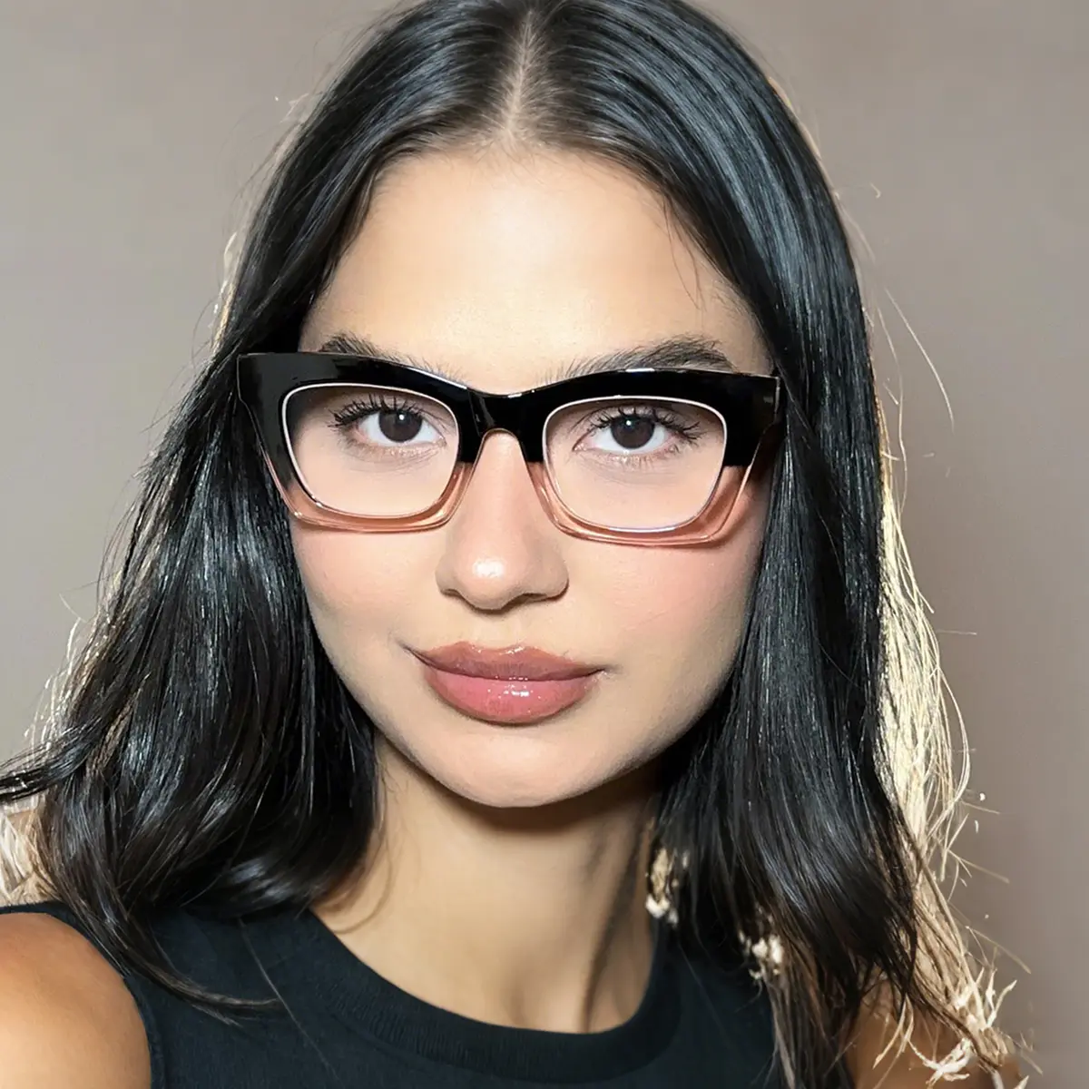 Cat-eye Dark Tortoiseshell Eyeglasses