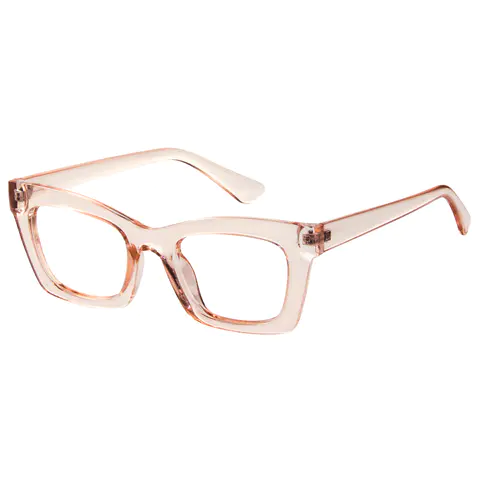 Cat-eye Pale Pink Eyeglasses