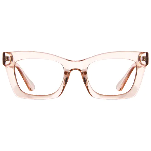 Cat-eye Pale Pink Eyeglasses