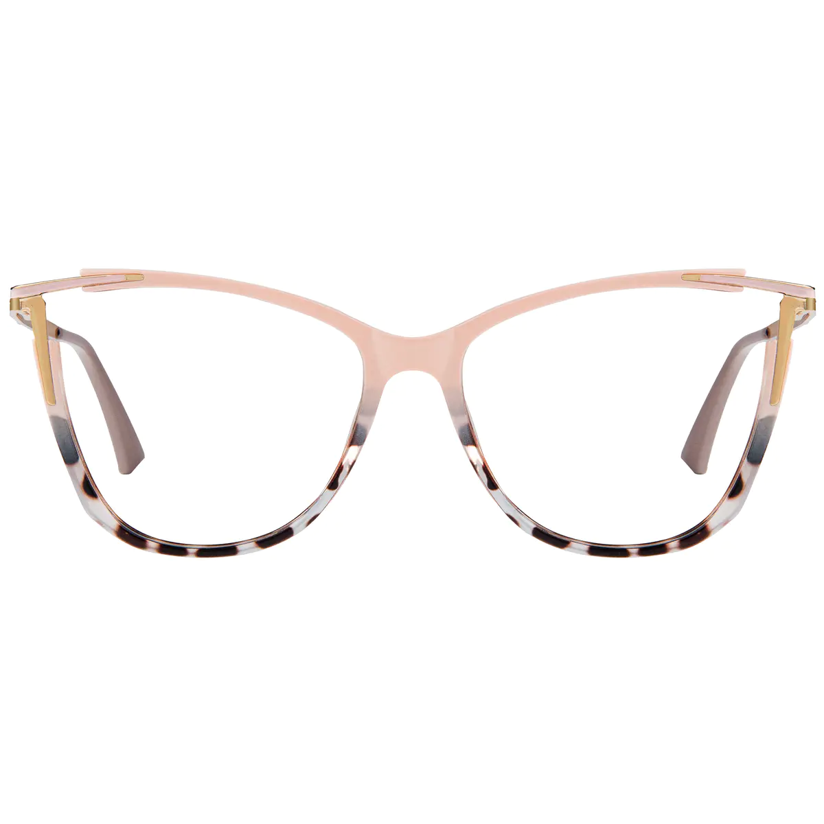 Cat-eye Pink/Tortoiseshell Eyeglasses