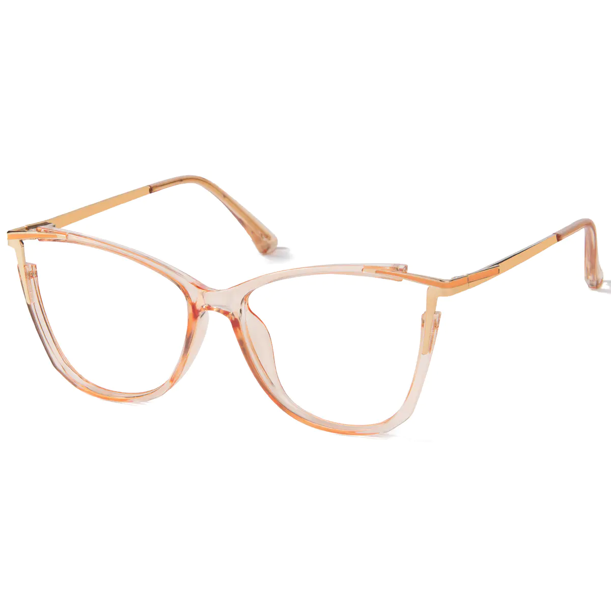 Cat-eye Pale Pink Eyeglasses