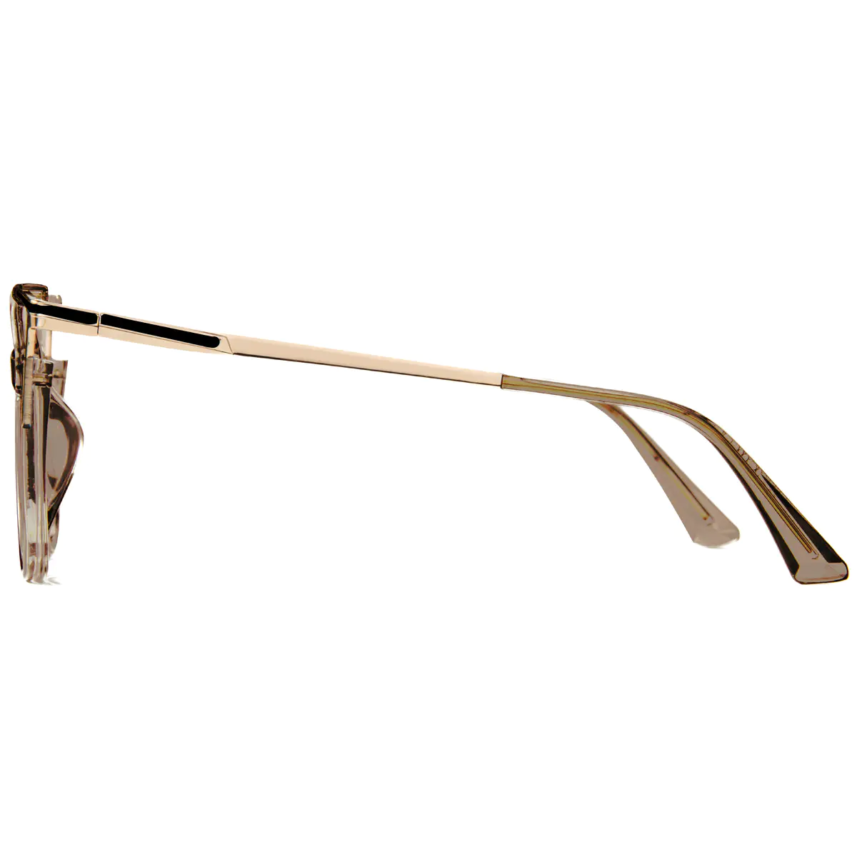 Cat-eye Light Brown Eyeglasses