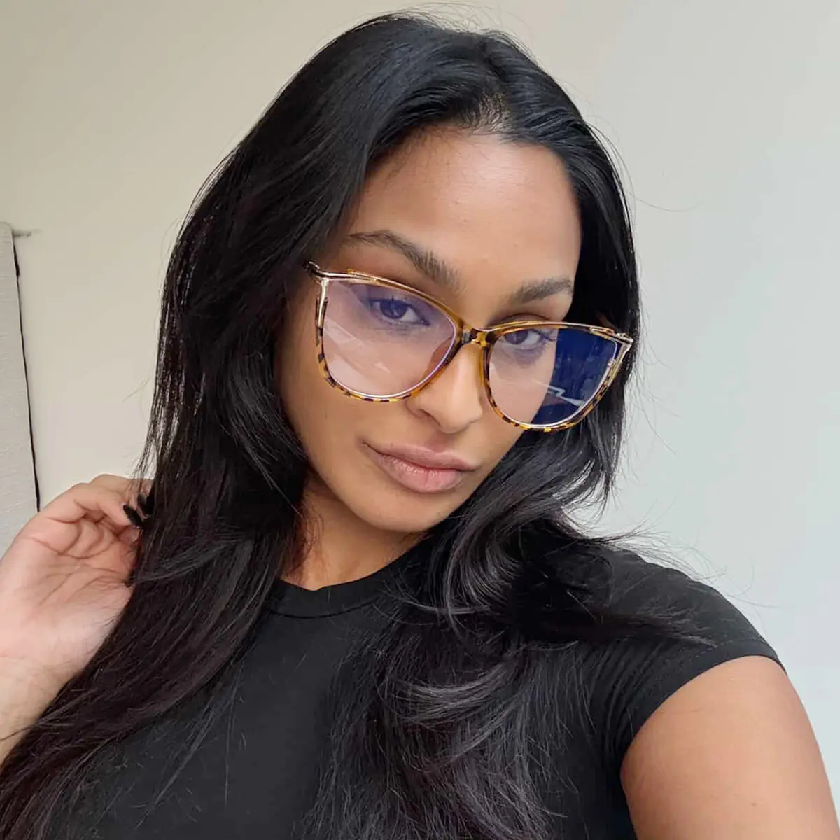 Cat-eye Tortoiseshell Eyeglasses