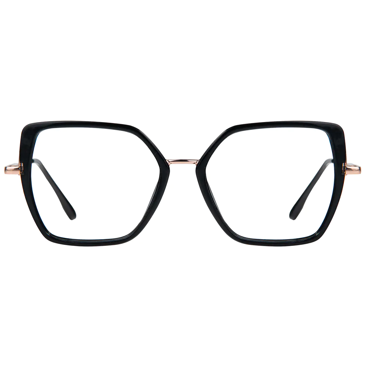 Square Black Eyeglasses