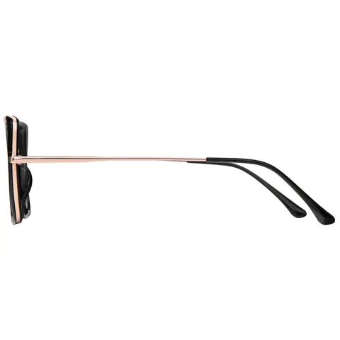 Square Black Eyeglasses