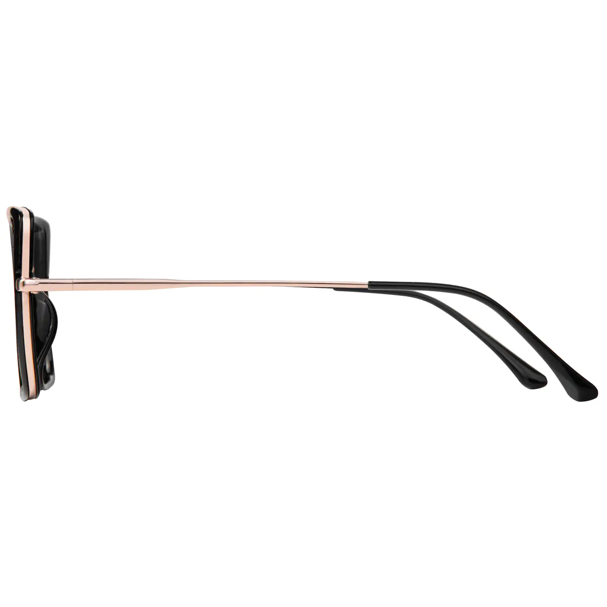 Square Black Eyeglasses