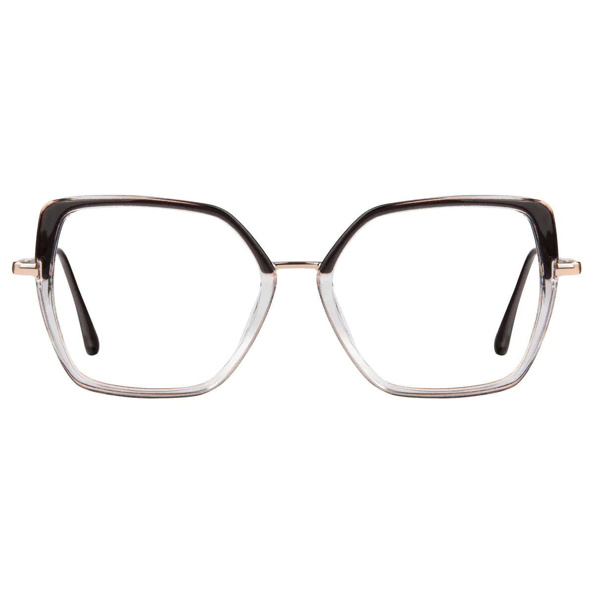 Square Gradient Gray Eyeglasses