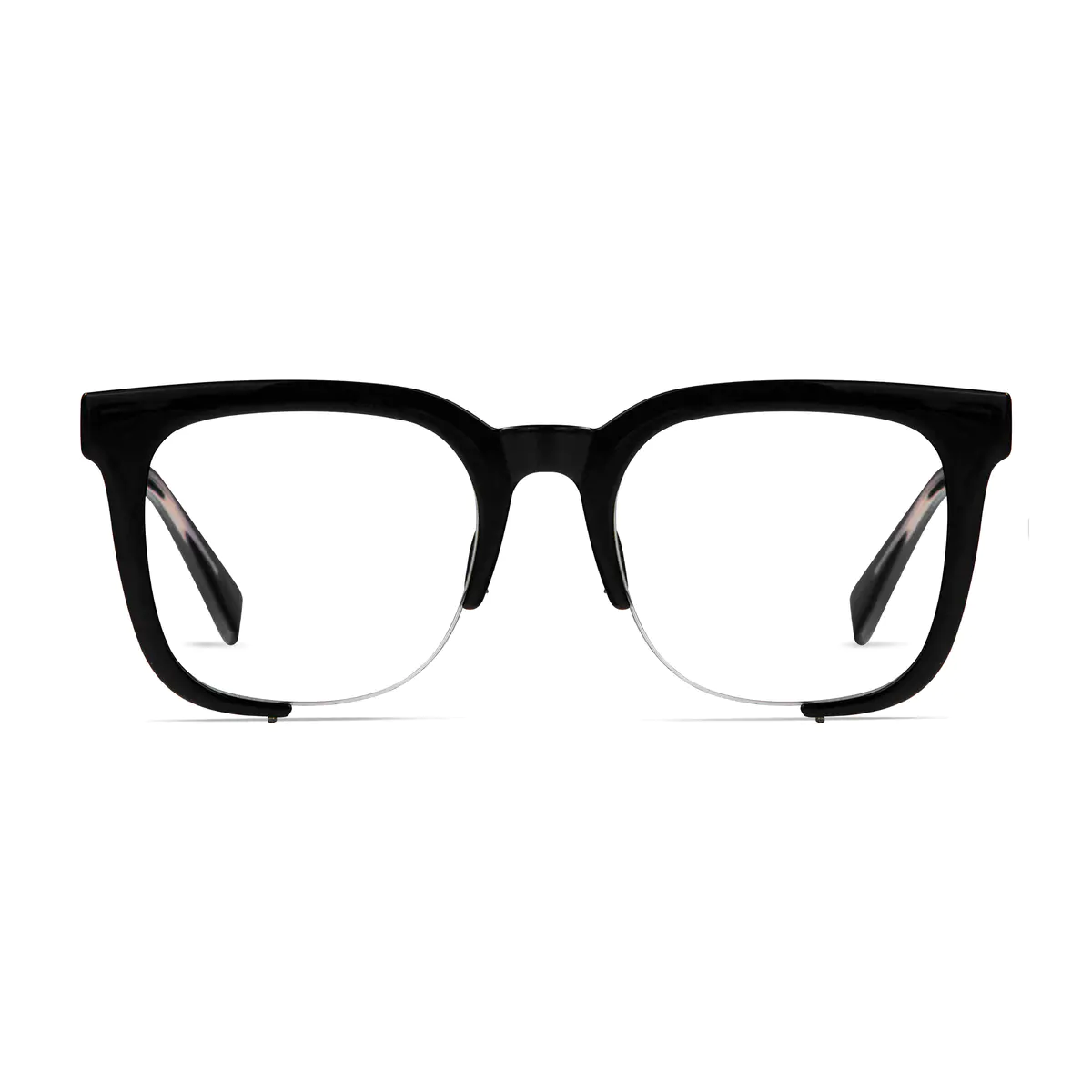 Square Black Eyeglasses