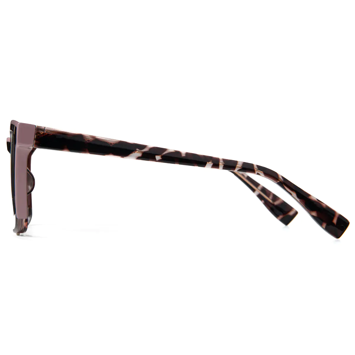 Square Purple Eyeglasses