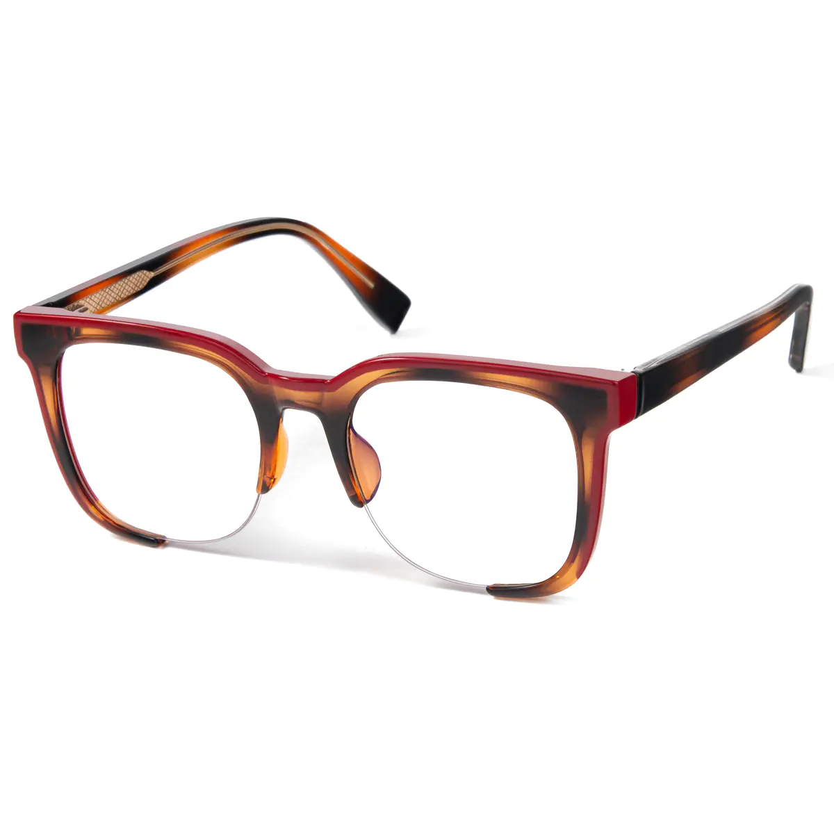 Square Tortoiseshell Eyeglasses