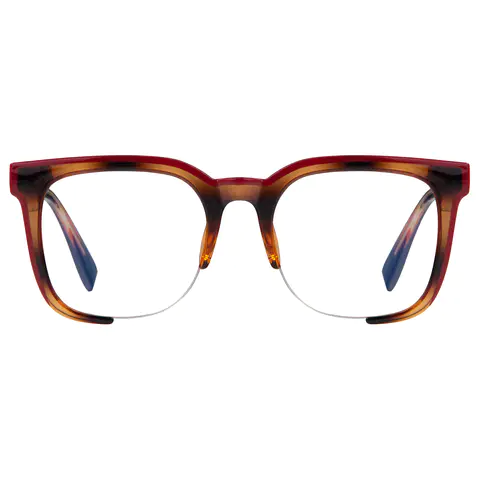 Square Tortoiseshell Eyeglasses