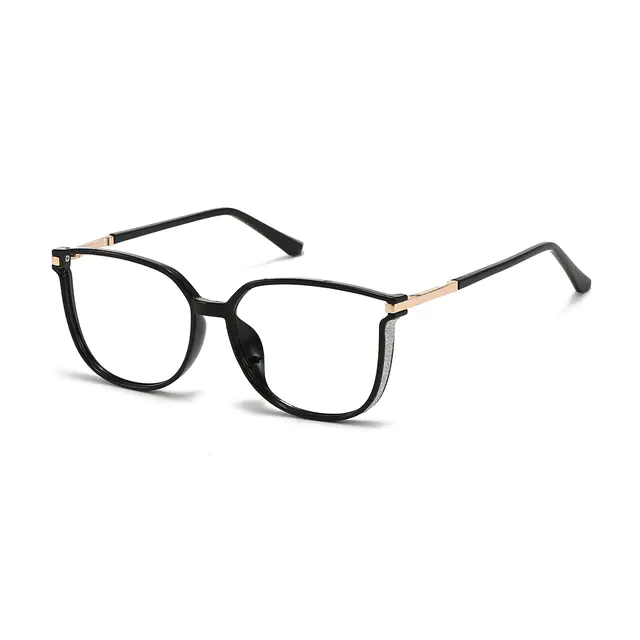 Cat-eye Black Eyeglasses