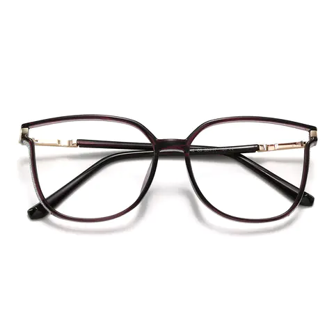 Cat-eye Purple Eyeglasses