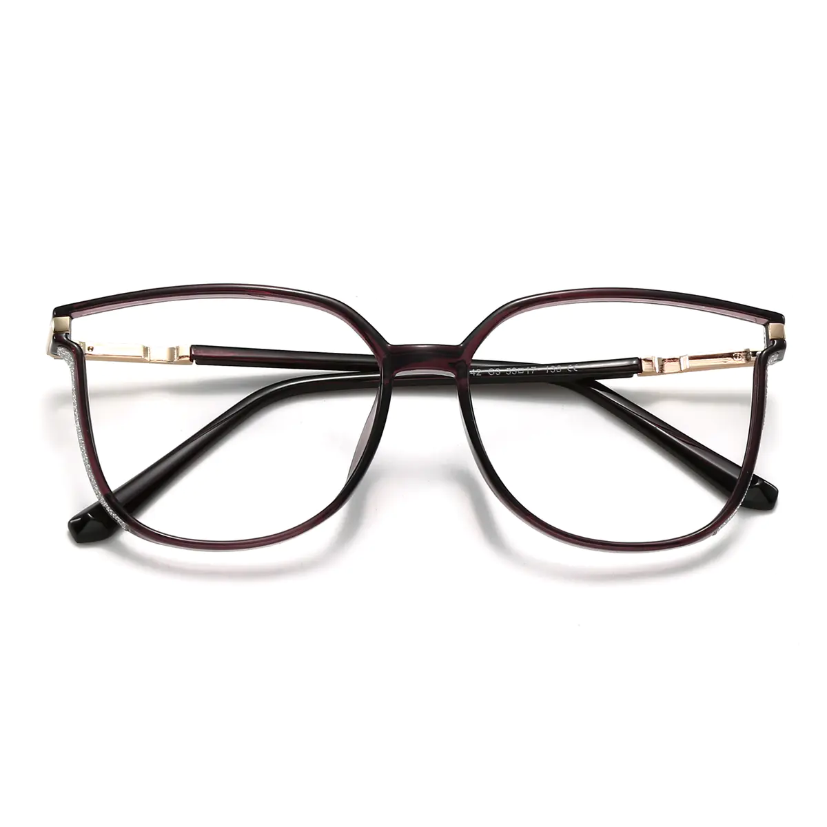 Cat-eye Purple Eyeglasses