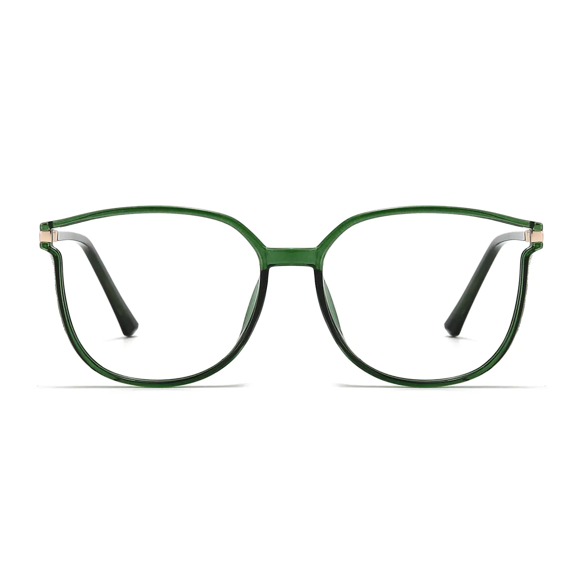 Cat-eye Green Eyeglasses