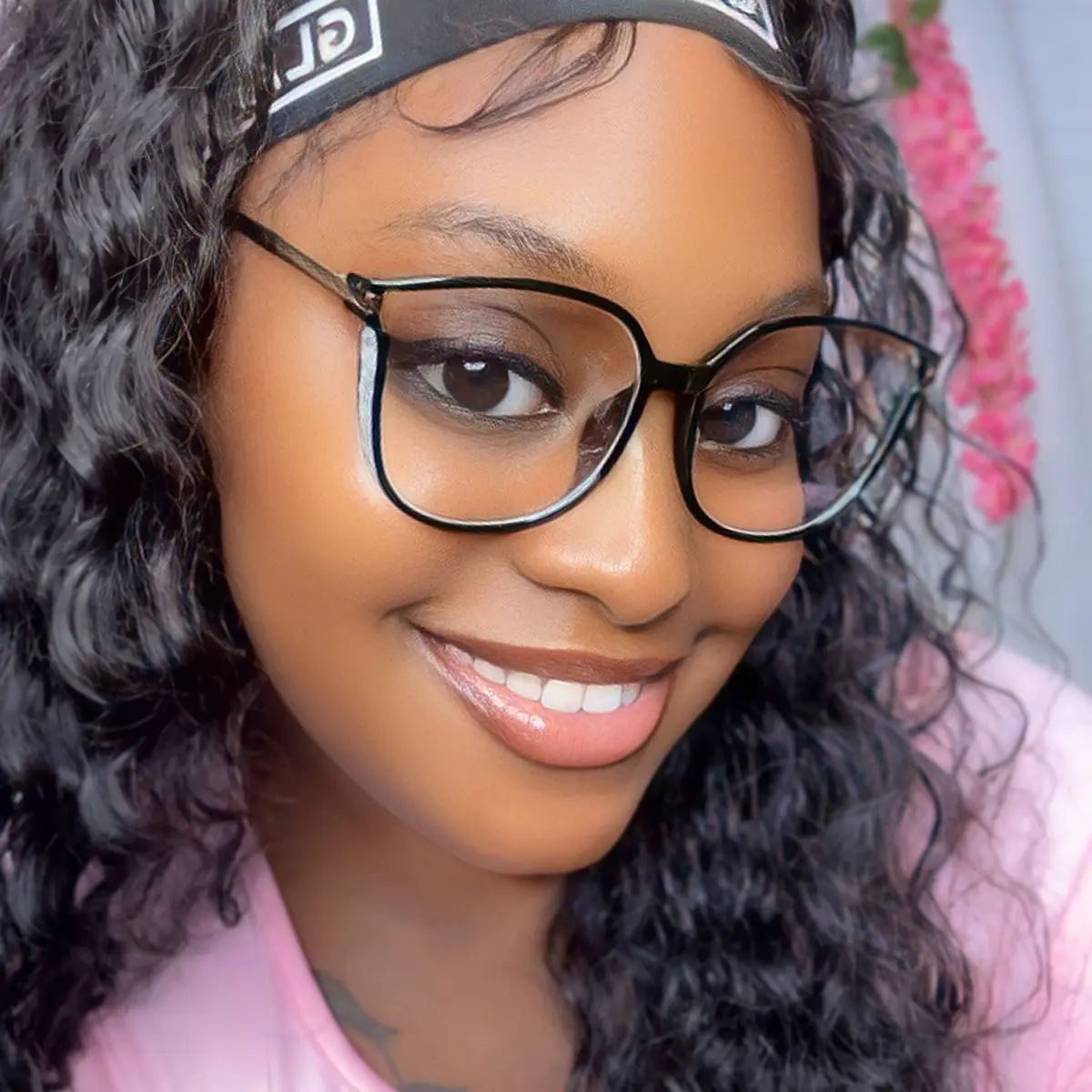 Cat-eye Green Eyeglasses