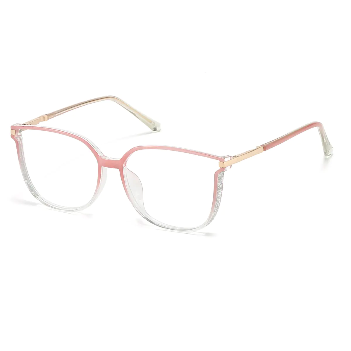 Cat-eye Pale Pink Eyeglasses