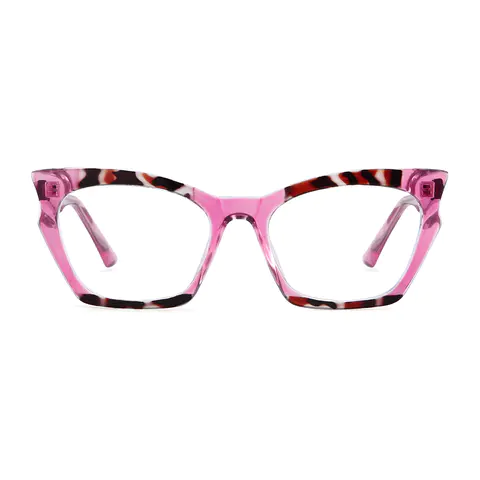 Cat-eye Pink Eyeglasses