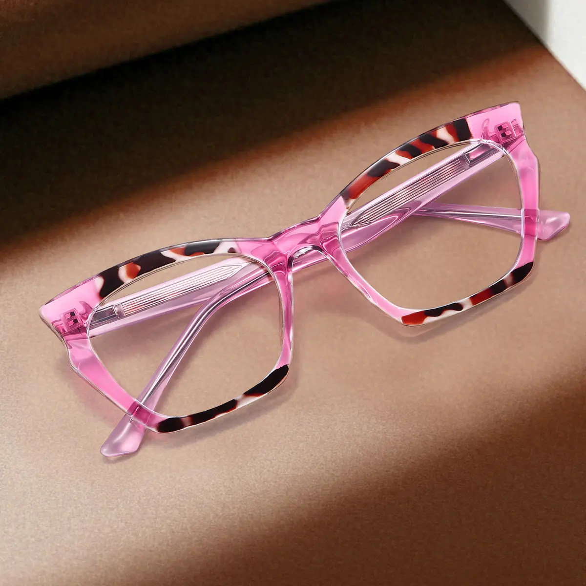 Cat-eye Pink Eyeglasses