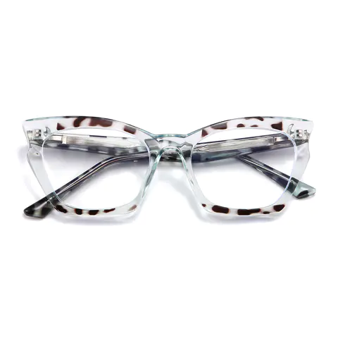 Cat-eye Blue Eyeglasses