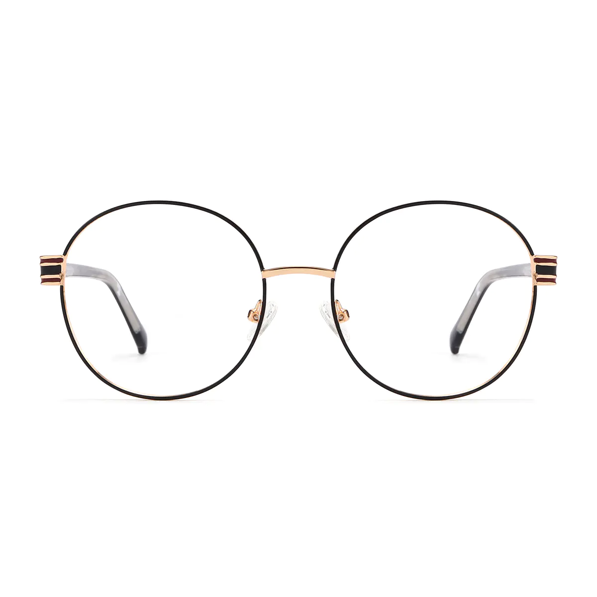 Round Black Eyeglasses
