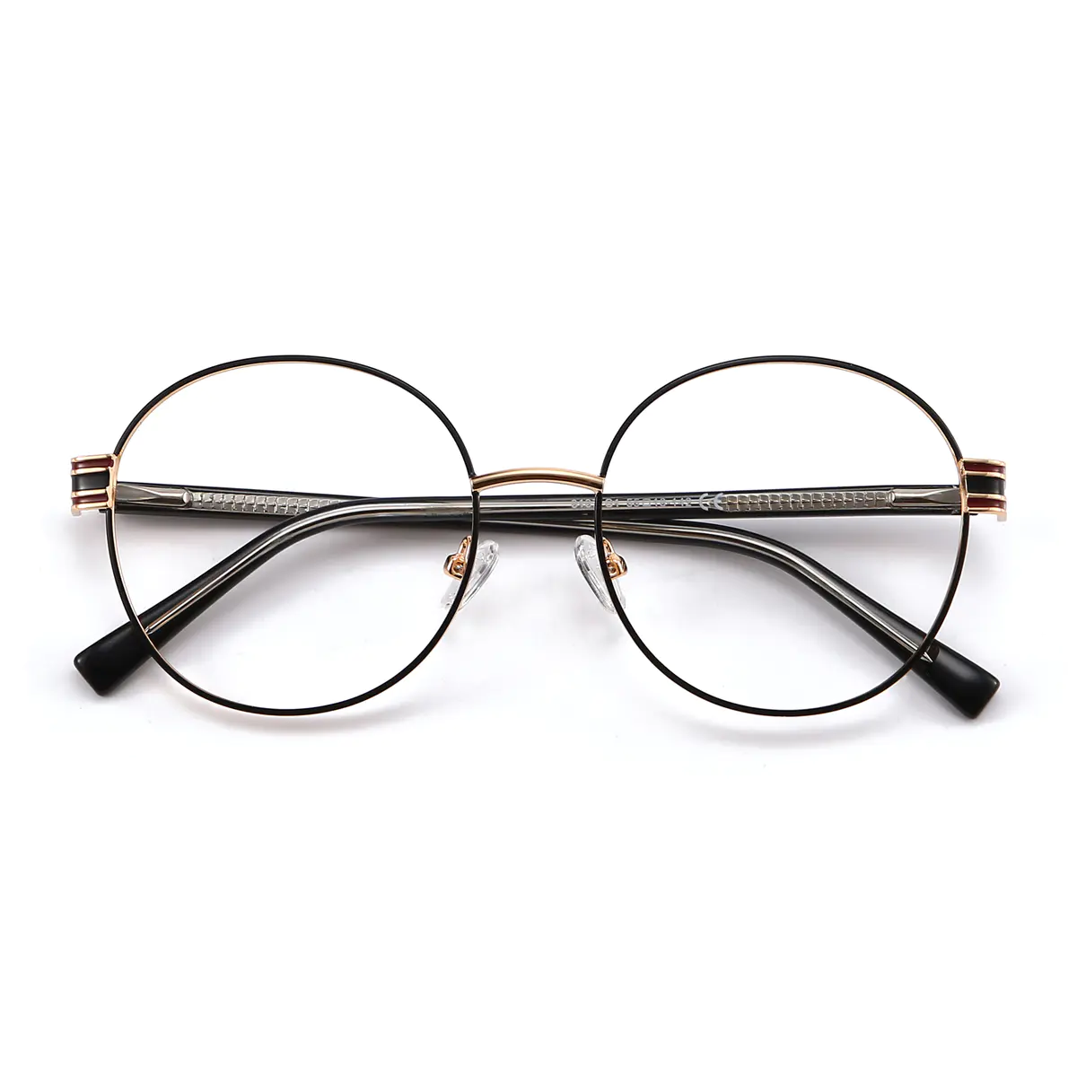 Round Black Eyeglasses