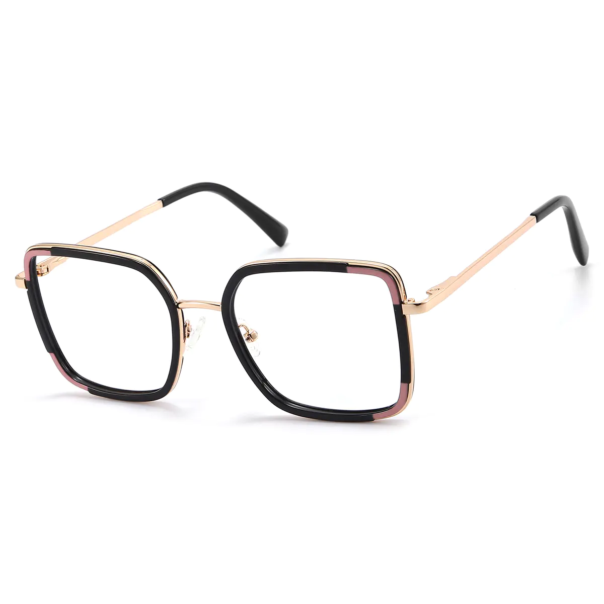 Square Black Eyeglasses