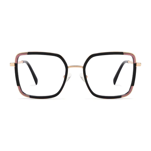 Square Black Eyeglasses