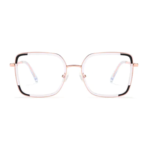 Square Clear Eyeglasses