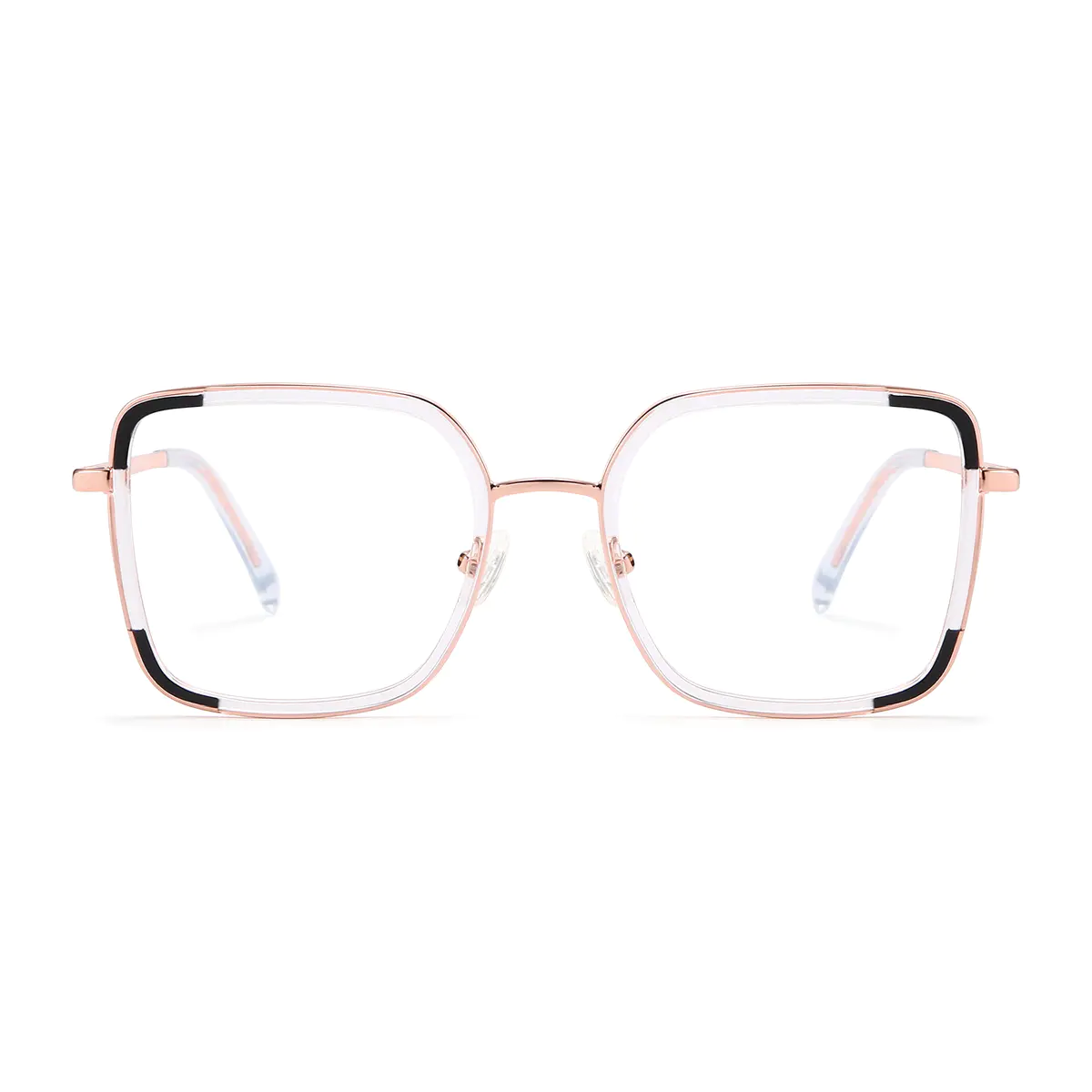Square Clear Eyeglasses