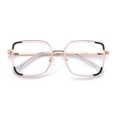 Square Clear Eyeglasses