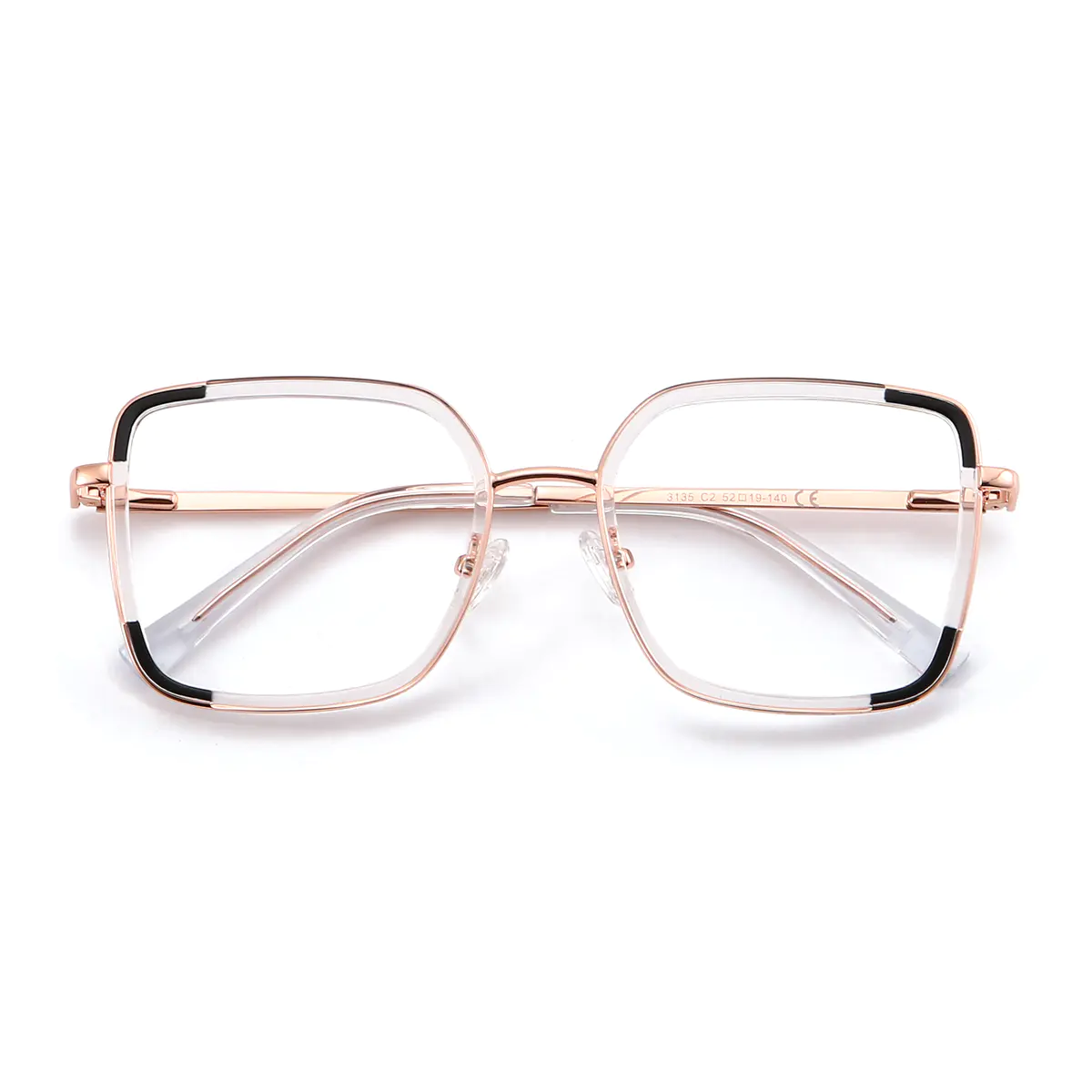 Square Clear Eyeglasses
