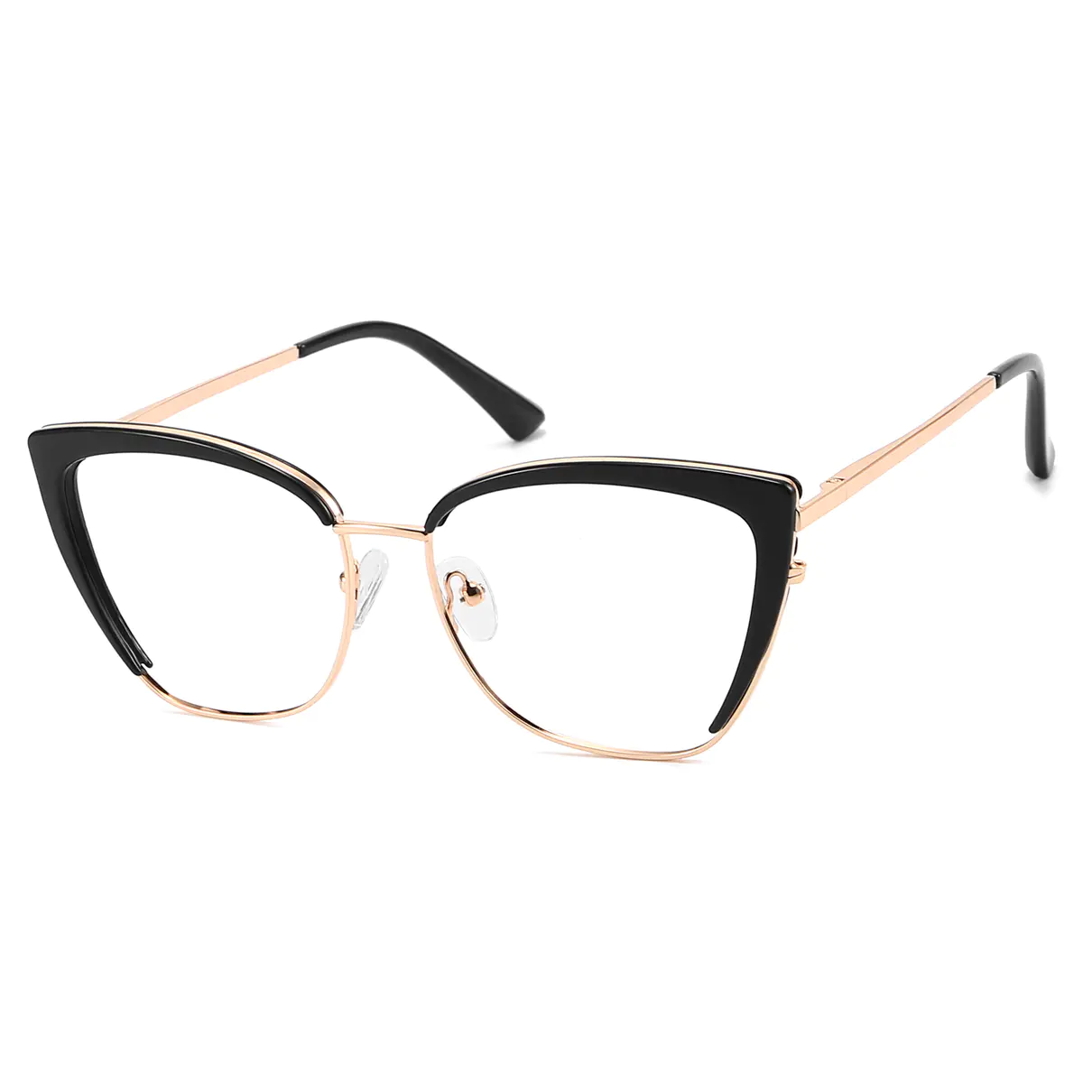 Cat-eye Black Eyeglasses