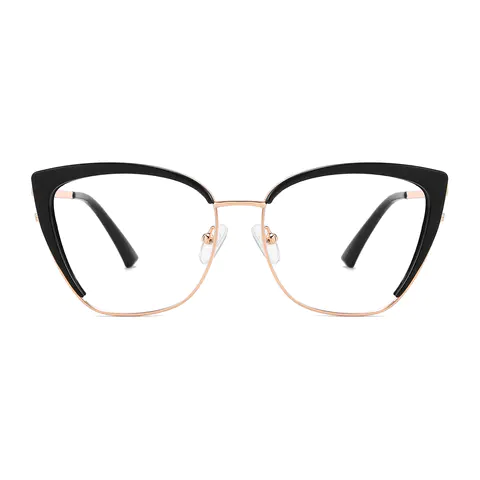 Cat-eye Black Eyeglasses