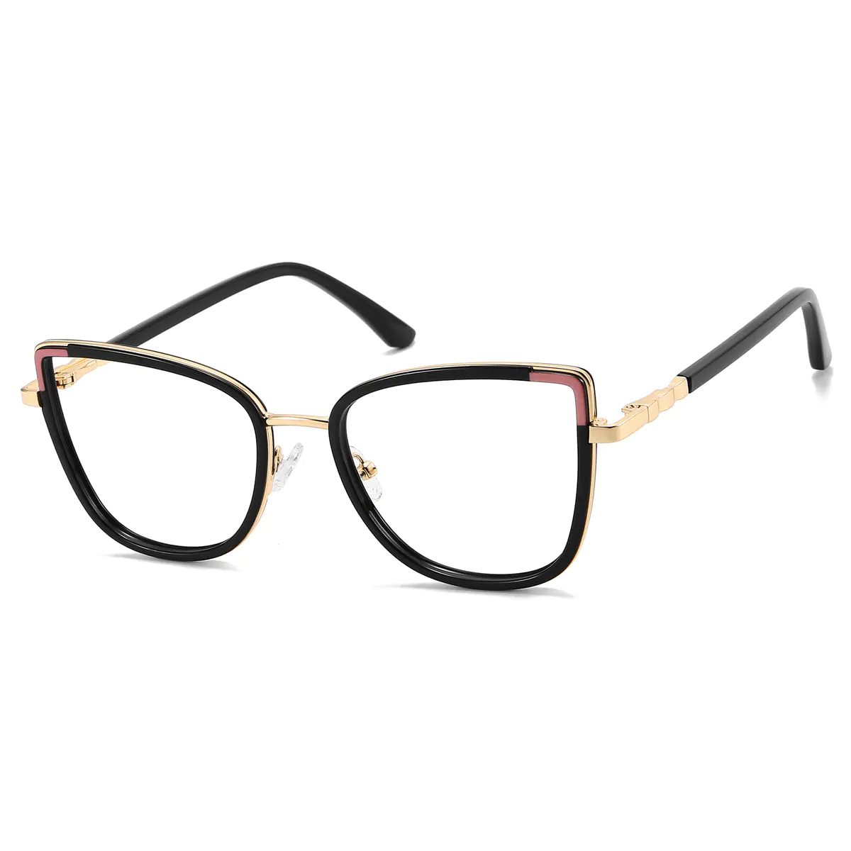 Cat-eye Black Eyeglasses