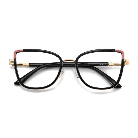 Cat-eye Black Eyeglasses