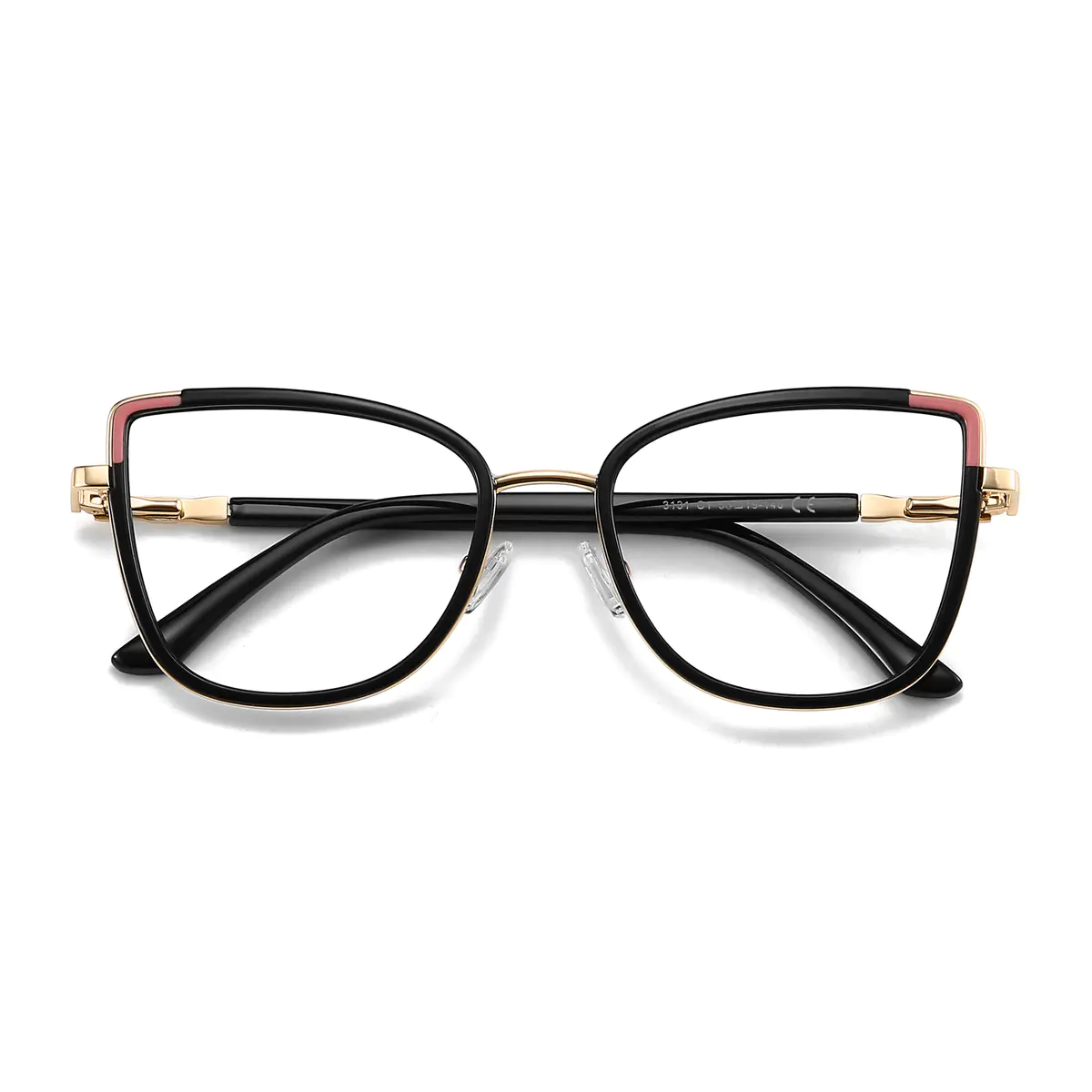 Cat-eye Black Eyeglasses