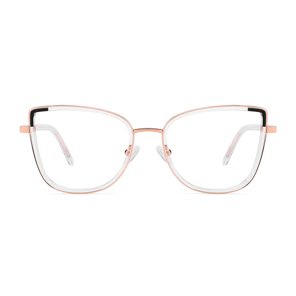 Cat-eye Clear Eyeglasses
