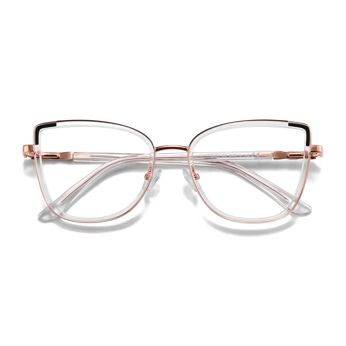 Cat-eye Clear Eyeglasses