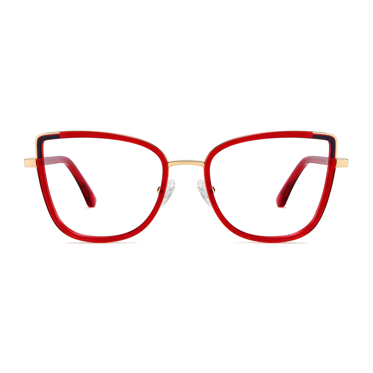 Cat-eye Red Eyeglasses