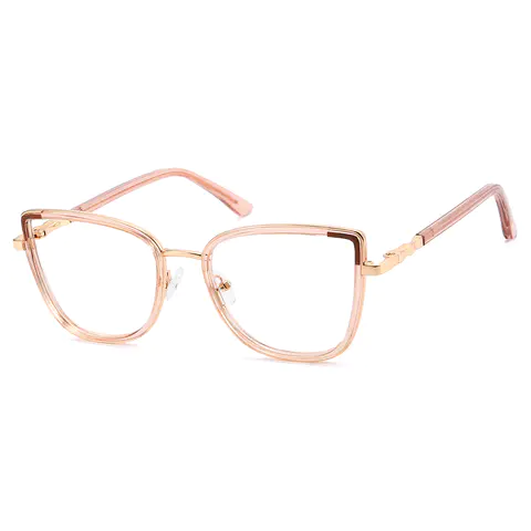 Cat-eye Pale Pink Eyeglasses
