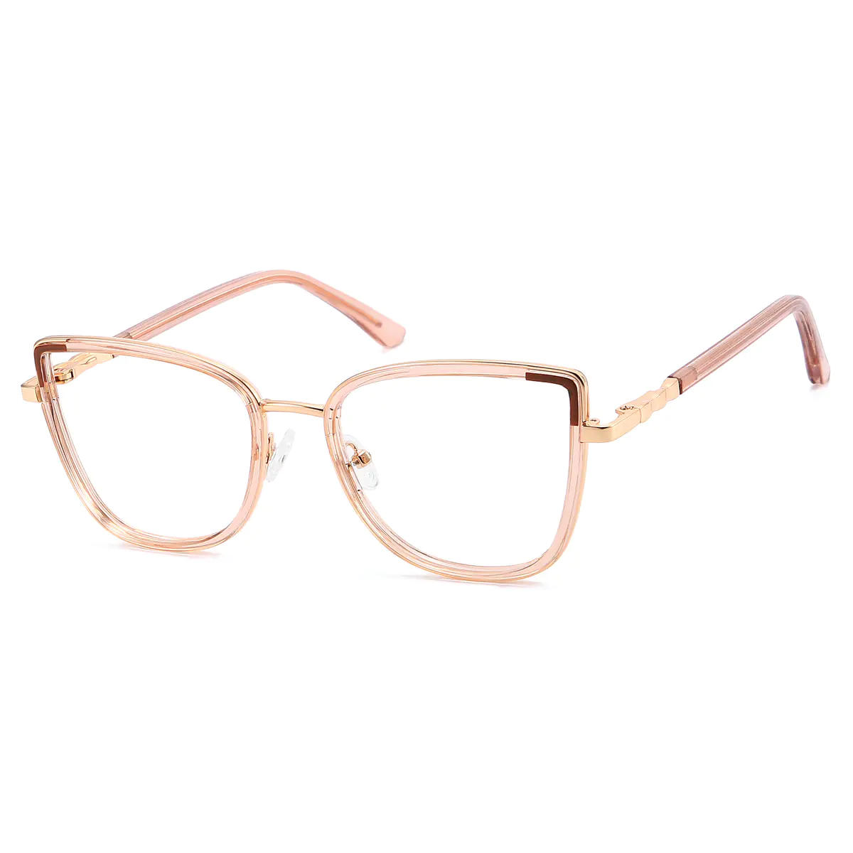 Cat-eye Pale Pink Eyeglasses