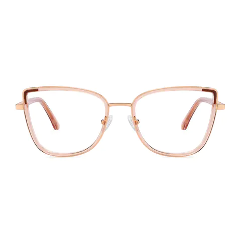 Cat-eye Pale Pink Eyeglasses