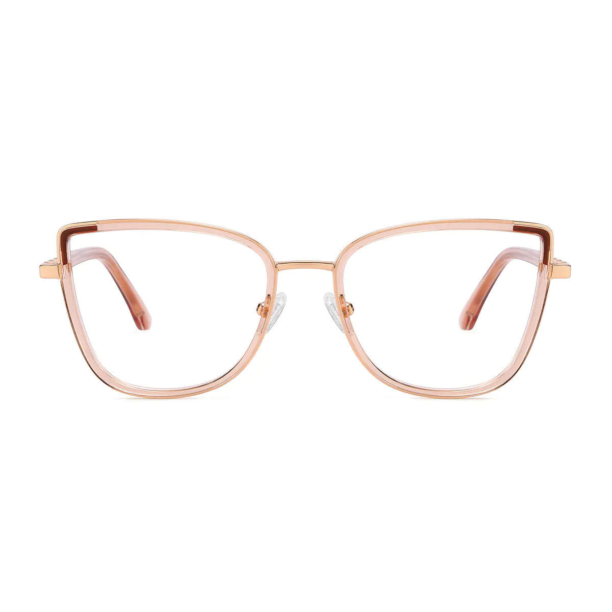 Cat-eye Pale Pink Eyeglasses