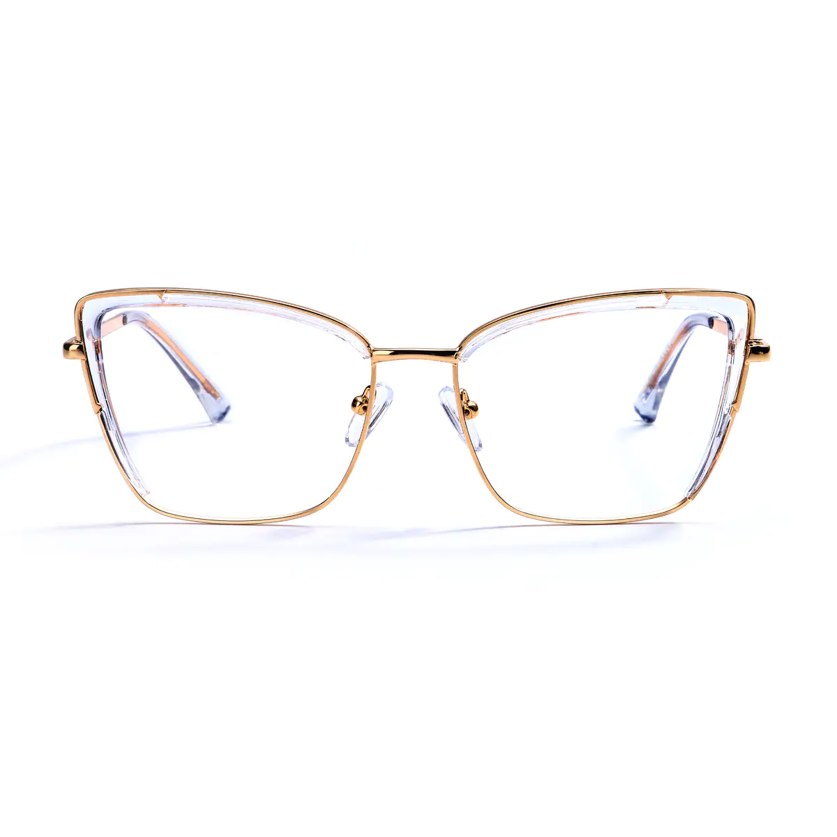 Cat-eye Clear Eyeglasses