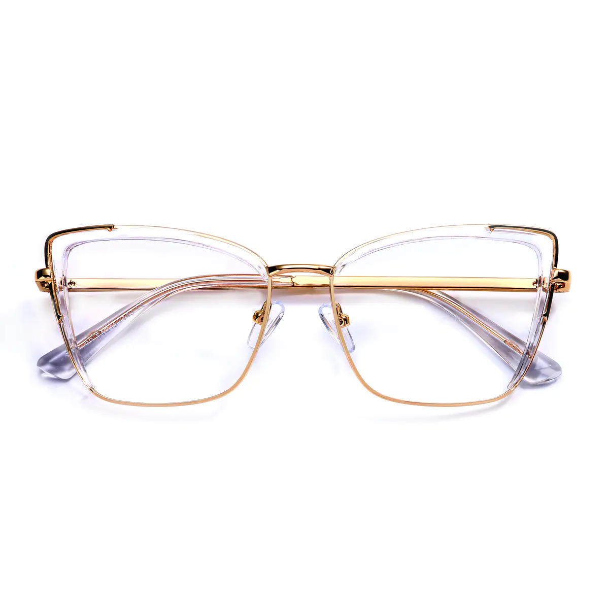 Cat-eye Clear Eyeglasses